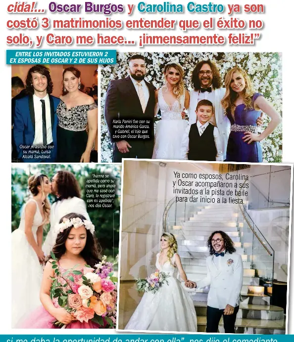 Carolina Castro, de 25, se casaron por lo civil en Monterrey, N.L