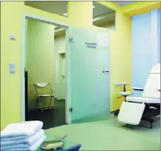  ?? PROVIDED TO CHINA DAILY ?? Colors of Health and Care gives specific examples of the wise usage of colors in interior design in hospitals and clinics. For example, the color green may bring peace and calm to visitors.