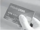  ??  ?? MoviePass recently revamped its subscripti­on model.