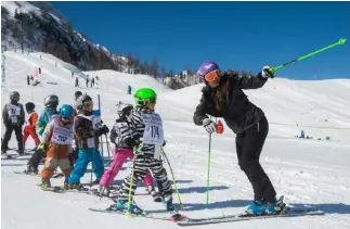  ?? TI-PRESS ?? L’evento gratuito intende promuovere gli sport sulla neve