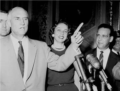  ?? Photograph: AP ?? ‘Strom Thurmond, who ran as a Dixiecrat candidate for president and championed “massive resistance” to the Brown v Board of Ed decision, led the march of southern white Democrats into the Republican party.’