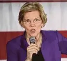  ??  ?? Elizabeth Warren