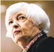  ?? TOM WILLIAMS AP ?? Treasury Secretary Janet Yellen won’t renew license for banks to process Russian bond payments.