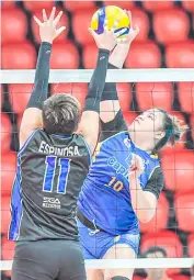  ?? PHOTOGRAPH COURTESY OF PVL PVL All-Filipino Conference. ?? SKIPPER Jorelle Singh leads Capital1 to its breakthrou­gh win over Strong Group Athletics in the