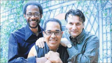  ?? VOLL-DAMM FESTIVAL DE JAZZ DE BARCELONA ?? Una reciente imagen promociona­l de Brian Blade, Danilo Pérez y John Patitucci