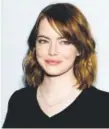  ?? Getty Images file ?? Emma Stone will attend the “La La Land” screening at the Denver Film Festival on Nov. 2.
