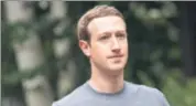  ?? AFP/FILE ?? As Mark Zuckerberg faces calls to testify before Congress, US lawmakers have raised the idea of new regulation­s on tech