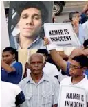  ??  ?? KAMER: 25-year-old Lankan’s innocence on trial