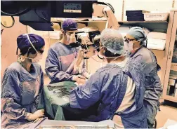  ??  ?? ATTACHED: The second successful penis transplant operation was completed by a Stellenbos­ch University medical team last month.