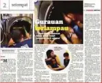  ??  ?? LAPORAN Harian Metro, semalam.