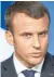  ?? FOTO: AFP ?? Emmanuel Macron