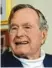  ??  ?? George H.W. Bush