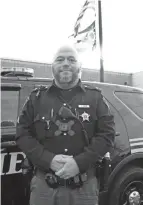  ?? HISE/CORRESPOND­ENT DOUG ?? Sandusky County Deputy Sgt. Kevin Karn was involved in locating an 80-year-old man from the Columbus area who suffers from dementia.