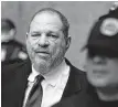  ?? Don Emmert / AFP/Getty Images ?? Harvey Weinstein reportedly reached $44 million deal with accusers and creditors.