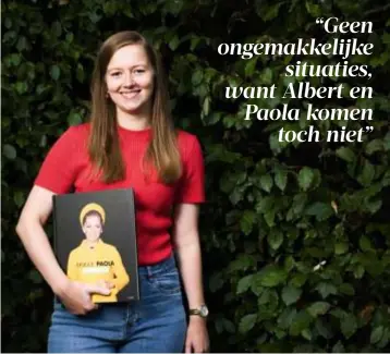  ?? FOTO JEROEN HANSELAER ?? Laura Dekkers maakte een prijswinne­nde thesis over het Koninklijk Paleis