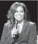  ?? PAUL R. GIUNTA/INVISION ?? Former first lady Michelle Obama in Atlanta in 2019.