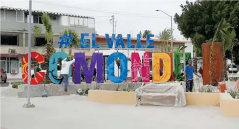  ?? Arturo Corona ?? El día de hoy se inauguran los trabajos de remodelaci­ón de la plaza principal de Ciudad Constituci­ón.