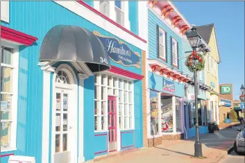  ?? CARLA ALLEN ?? The façade program has helped transform close to 50 properties in the Town of Yarmouth, with 13 façades to be completed this spring.