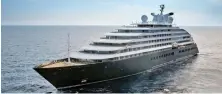  ??  ?? The Scenic Eclipse will sail from Jeddah with destinatio­ns including Yanbu, Aqaba and Port Ghalib Marina.