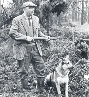  ??  ?? Bloxwich-born Phil Drabble was a champion of traditiona­l country life
