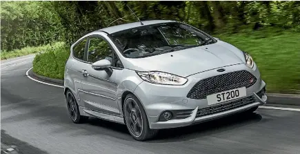  ??  ?? The ST200 is better than the standard Fiesta ST, for sure. But not enough to justify the extra expense over the brilliant original.
