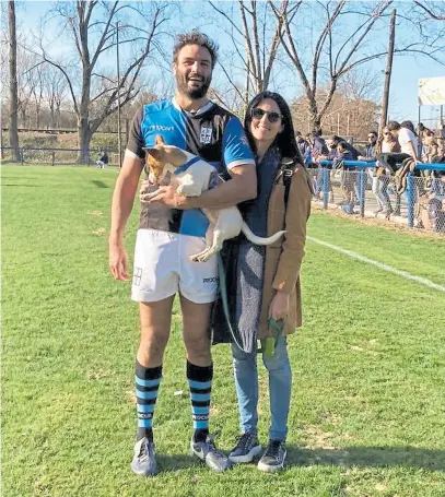  ?? Lucas ponce ?? Lucas Ponce en su regreso con la camiseta de CUBA: una nueva etapa de su vida