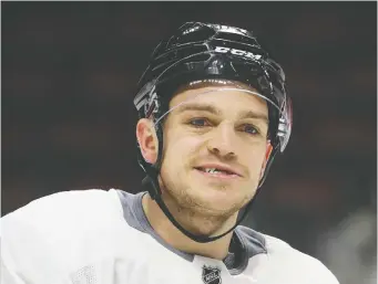  ?? TONY CALDWELL ?? Senators defenceman Mark Borowiecki became the proud father of a new baby on Sunday.