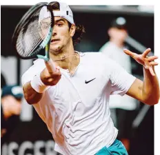  ?? GETTY IMAGES ?? Lorenzo Musetti, 20 anni, è alla sua prima finale ATP