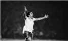  ?? Photograph: Trinity Mirror/ Mirrorpix/Alamy ?? Trevor Brooking celebrates after his goal in Budapest.