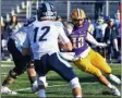  ?? PHOTO BY BILL ZISKIN, PROVIDED BY UALBANY ATHLETICS ?? The University at Albany football team and New Hampshire, two programs currently tied for second place in the CAA, meet Saturday in a pivotal conference game at Tom & Mary Casey Stadium. Kickoff is set for 1 p.m.