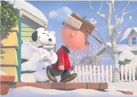  ??  ?? Snoopy y Charlie Brown. Protagonis­tas con historias paralelas.