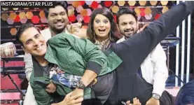  ??  ?? The judges’ panel with Akshay Kumar