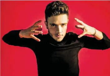  ?? SRF ?? Mitte Mai tritt Luca Hänni für die Schweiz am Eurovision Song Contest in Tel Aviv an.