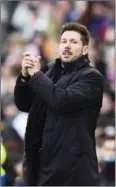  ?? JAVIER SORIANO/AFP ?? Atletico Madrid’s coach Diego Simeone.