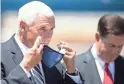  ??  ?? Vice President Mike Pence and Gov. Doug Ducey on July 1. THE REPUBLIC