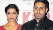  ?? HT FILE ?? Deepika Padukone and Abhishek Bachchan picked by Sanjay Leela Bhansali to play poet Amrita Pritam, lyricist Sahir Ludhianvi.