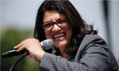  ?? Photograph: Shawn Thew/EPA ?? Rashida Tlaib’s empathetic statements about the Holocaust and the Nakba were misreprese­nted byRepublic­ans in a ‘desperate’ attempt to smear her, Nancy Pelosi said.