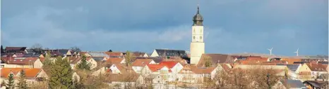  ?? FOTO: SCHOLZ ?? Der Blick auf das Merklingen auf der Laichinger Alb.