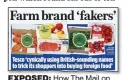  ??  ?? EXPOSED: How The Mail on Sunday revealed the label row