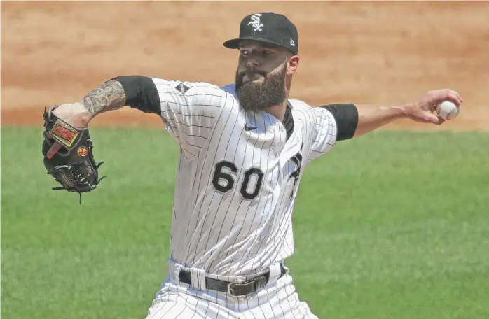  ?? JONATHAN DANIEL/GETTY IMAGES ?? Sox pitcher Dallas Keuchel didn’t mince words when he called out teammates for lackluster effort after a loss Monday. They won their next two games, but Jose Abreu doesn’t think Keuchel was the catalyst.