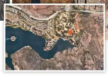  ??  ?? 引發爭議的舍伍德湖社­區衛星圖。(谷歌地圖)