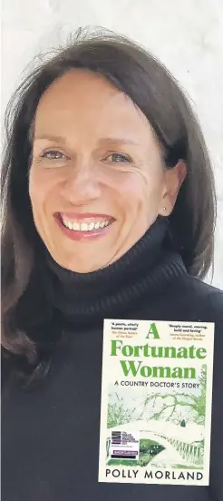  ?? (Credit: Richard Baker) ?? Polly Morland’s A Fortunate Woman has been shortliste­d for a book price