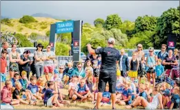  ?? PHOTO / XTERRA ?? Youngsters during a Q and A.