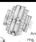  ??  ?? Art Deco ring, £10,500