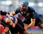  ??  ?? POWERHOUSE: Scott Fardy of Leinster