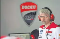  ??  ?? ÚNICO. Dall’Igna es el principal ‘culpable’ de los inventos de Ducati.