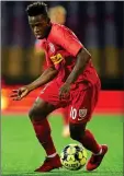  ??  ?? WONDERKID: Sulemana has broken into Ghana’s team at 19