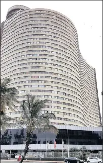  ??  ?? The familiar Durban skyscraper, John Ross House, will be auctioned in Joburg next month.