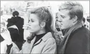  ??  ?? FONDA starred with Robert Redford in 1967’s “Barefoot in the Park.” He also shares his thoughts in doc.