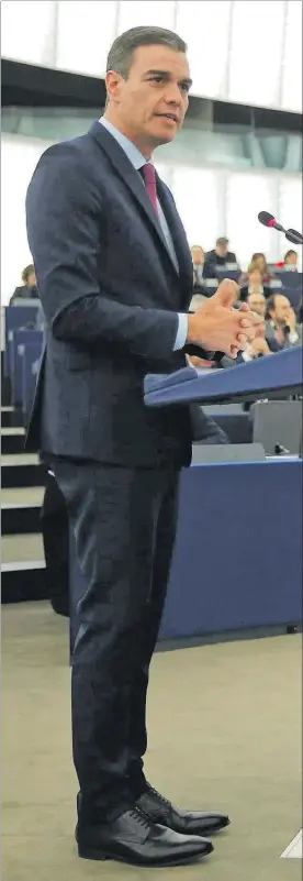  ?? REUTERS / VINCENT KESSLER ?? El presidente del Gobierno, Pedro Sánchez.